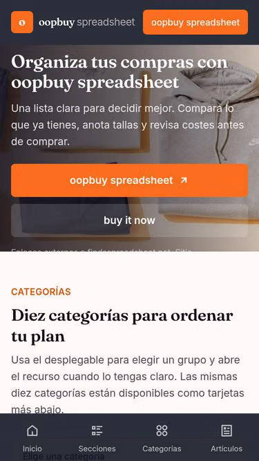 Screenshot of oopbuyse.shop