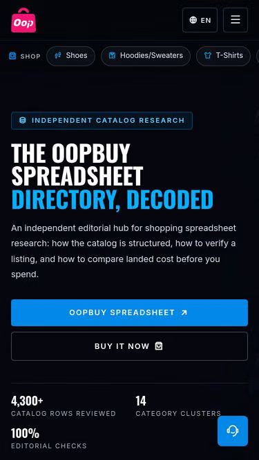 Screenshot of oopbuyspread.cam