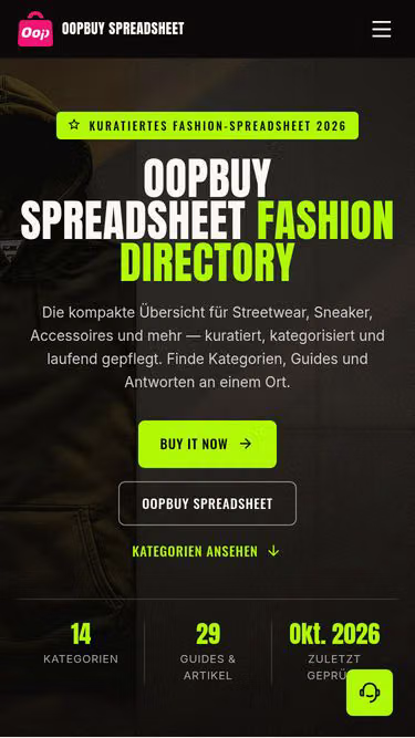 Screenshot of oopbuyspread.online