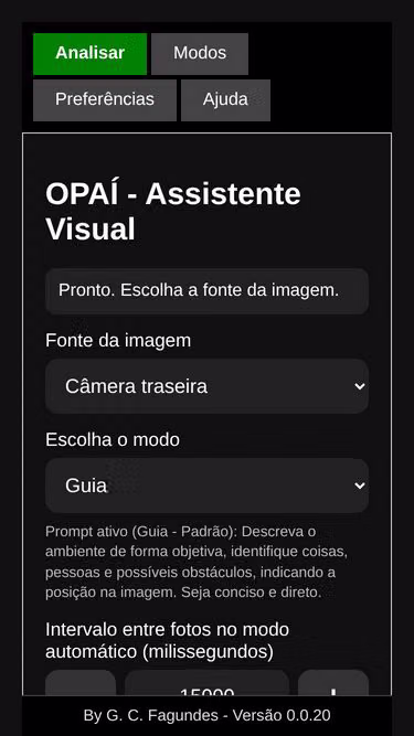 Screenshot of opai.app.br