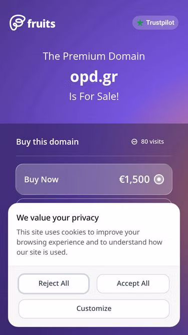 Screenshot of opd.gr