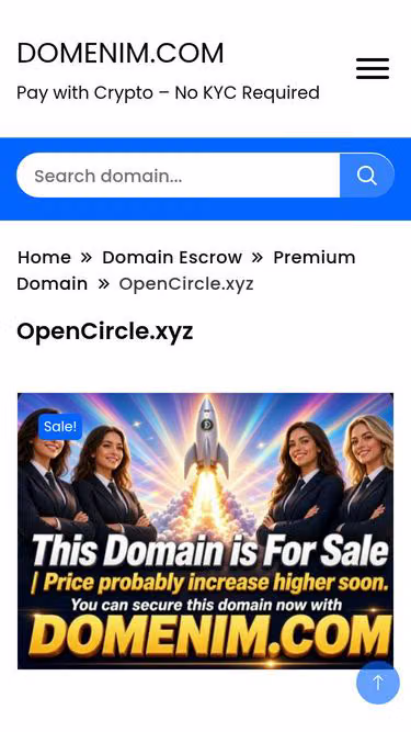 Screenshot of opencircle.xyz