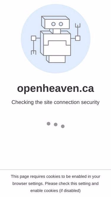 Screenshot of openheaven.ca
