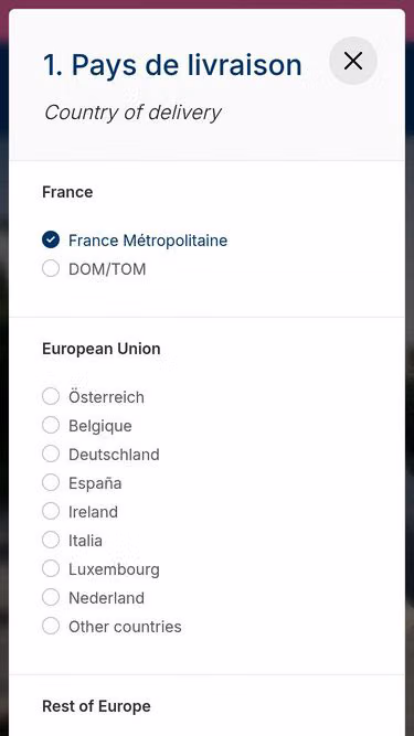 Screenshot of opinel.cz
