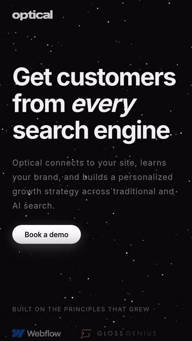 Screenshot of optical.so