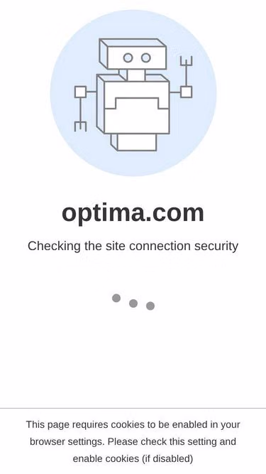 Screenshot of optima.com