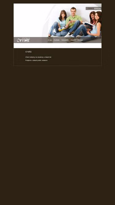 Screenshot of optime.cz