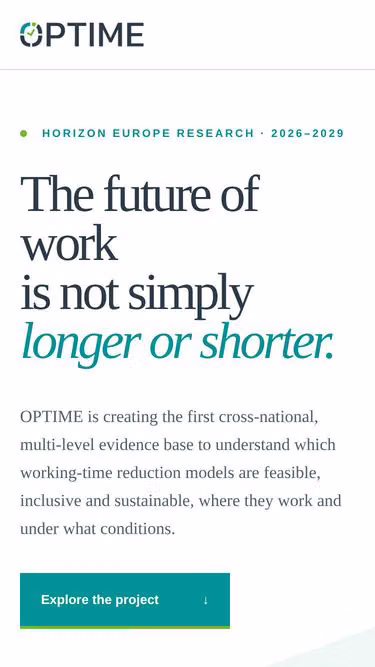 Screenshot of optime.work