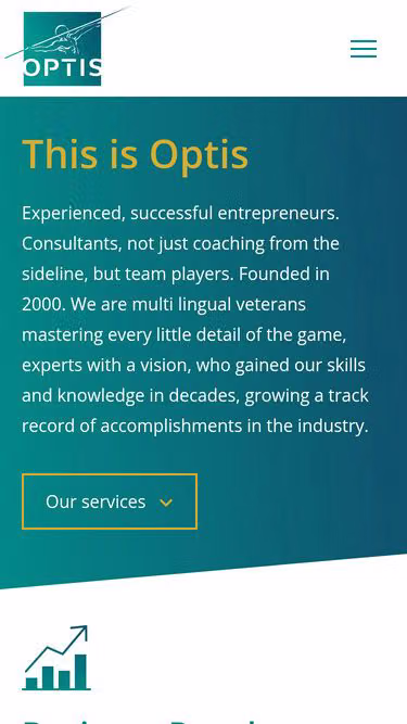 Screenshot of optis.nl