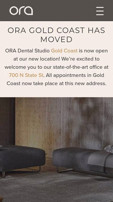 Screenshot of ora.dental