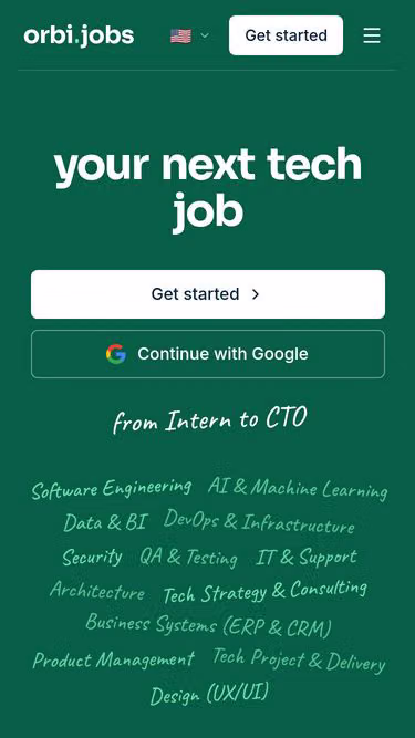 Screenshot of orbi.jobs