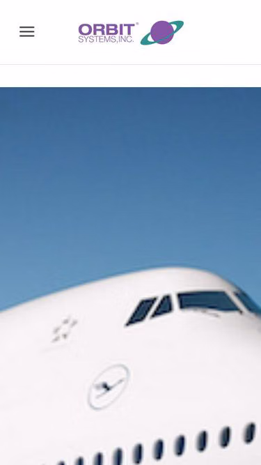 Screenshot of orbitsystems.com