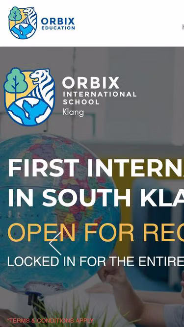 Screenshot of orbix.edu.my
