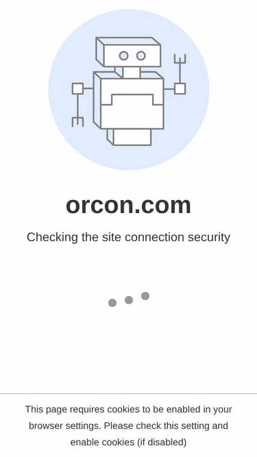 Screenshot of orcon.com