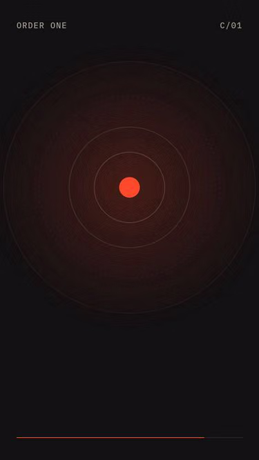 Screenshot of order.one