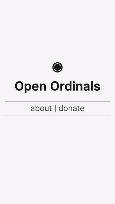Screenshot of ordinals.org