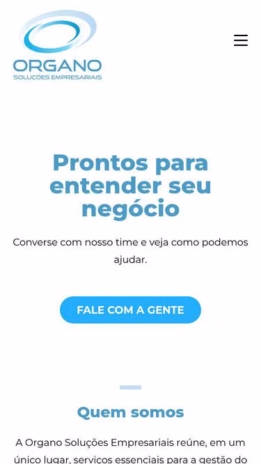 Screenshot of organo.srv.br