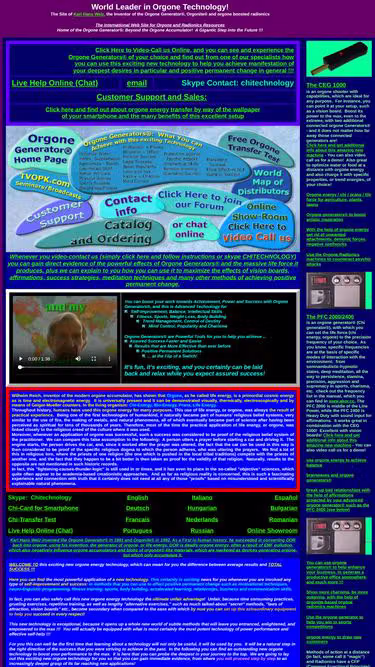 Screenshot of orgon.org