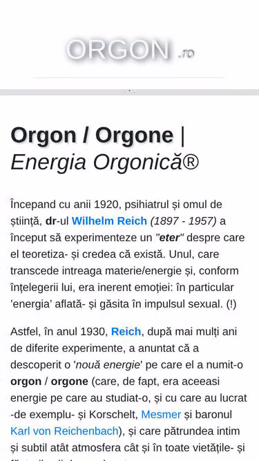 Screenshot of orgon.ro
