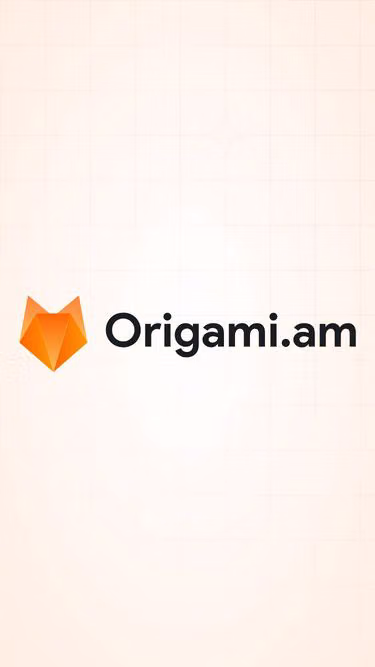 Screenshot of origami.am