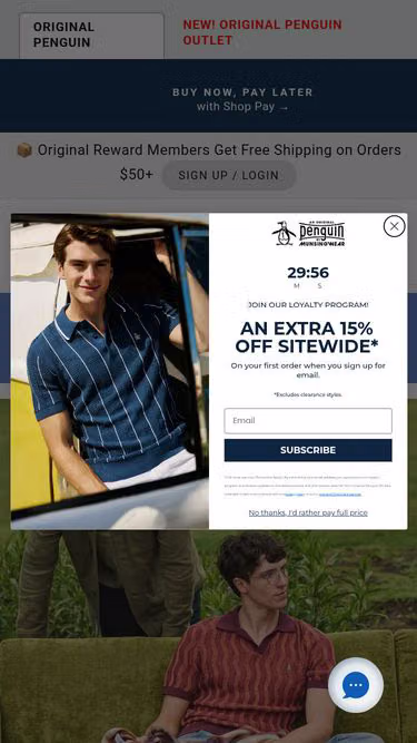 Screenshot of originalpenguin.com.ar