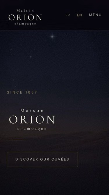 Screenshot of orion.maison