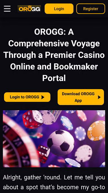 Screenshot of orogg.net