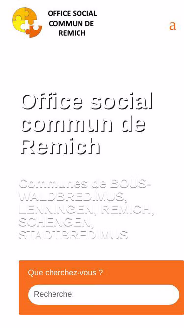 Screenshot of oscr.lu