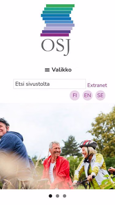 Screenshot of osj.fi