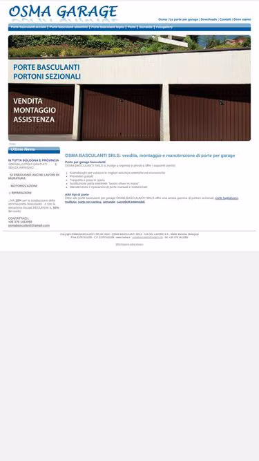 Screenshot of osma.it