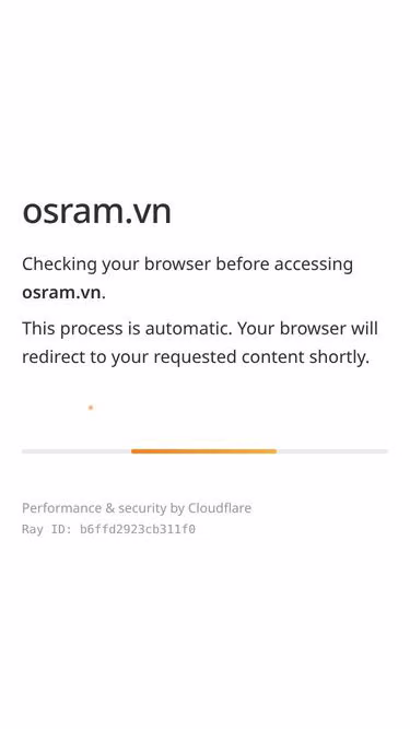 Screenshot of osram.vn