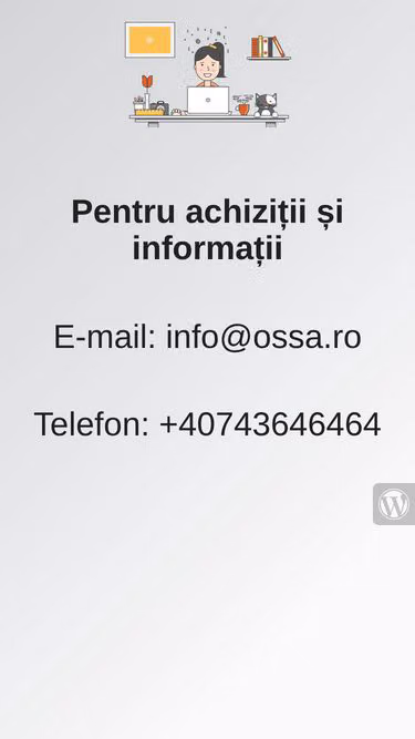 Screenshot of ossa.ro