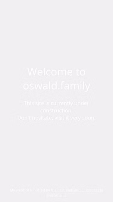 Screenshot of oswald.family