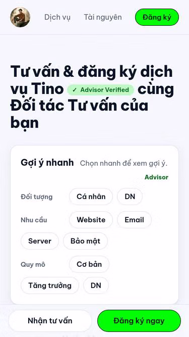 Screenshot of otb.io.vn