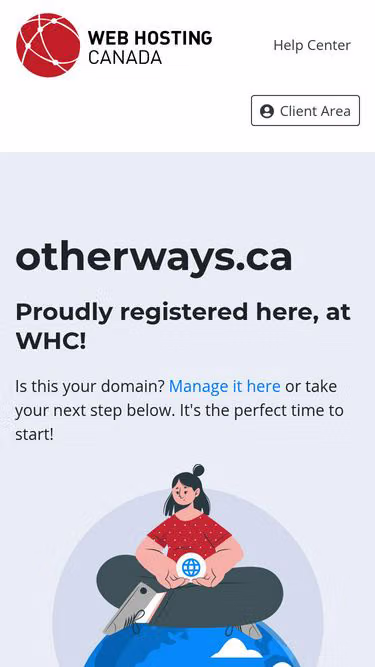 Screenshot of otherways.ca