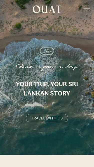 Screenshot of ouat.travel