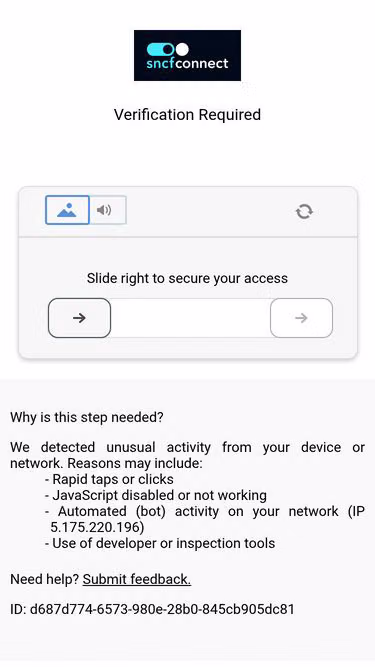 Screenshot of oui.ie