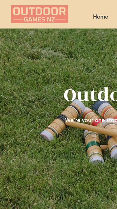 Screenshot of outdoorgames.co.nz