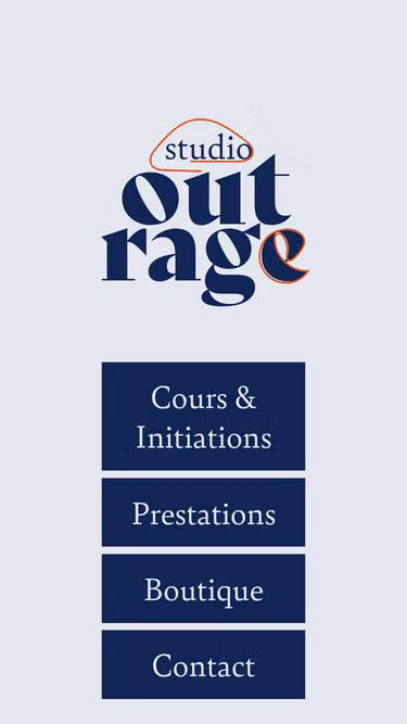 Screenshot of outrage.studio