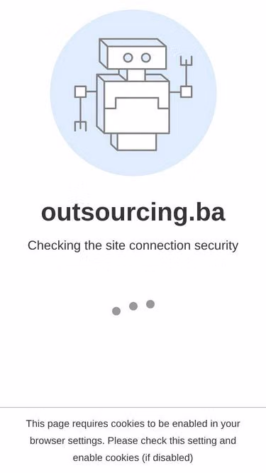 Screenshot of outsourcing.ba