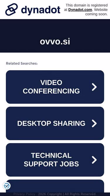 Screenshot of ovvo.si