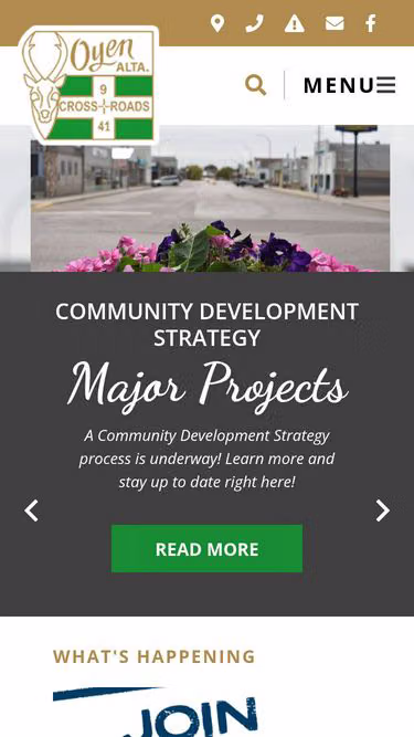 Screenshot of oyen.ca