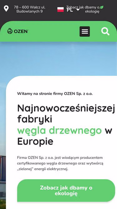 Screenshot of ozen.pl