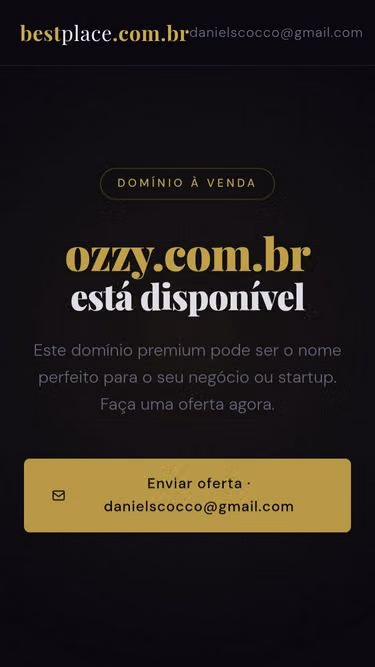 Screenshot of ozzy.com.br