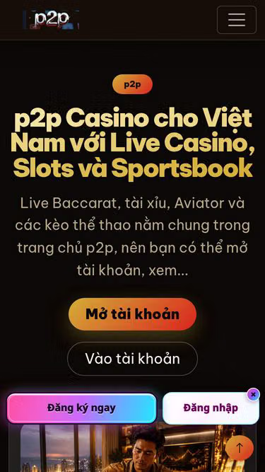Screenshot of p2p.lat