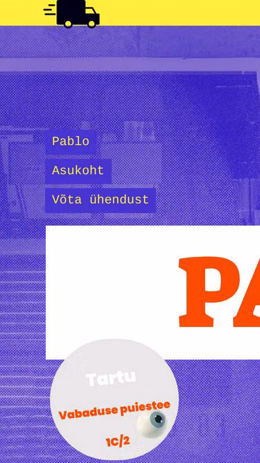 Screenshot of pablo.ee