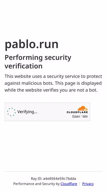 Screenshot of pablo.run