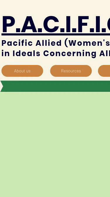 Screenshot of pacifica.org.nz