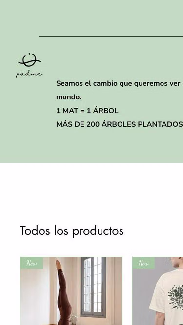 Screenshot of padme.com.uy