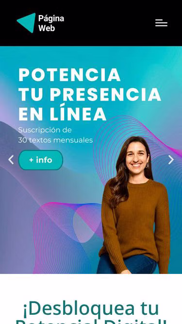 Screenshot of paginaweb.uy